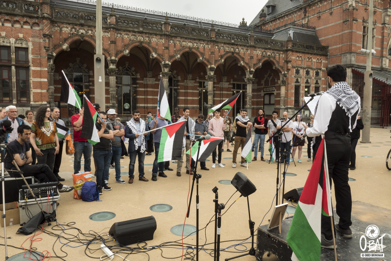 Verslag Gaza manifestatie van 3 juni