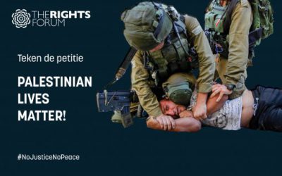 Petitie: Palestinian lives matter!