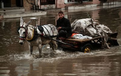 Winterweer brengt nieuwe rampspoed voor Gaza