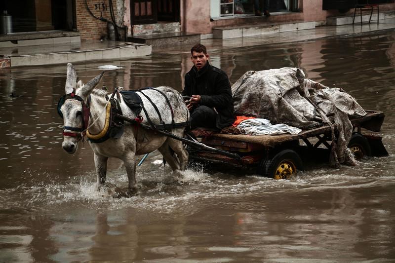 Winterweer brengt nieuwe rampspoed voor Gaza