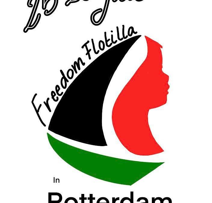 Freedom Flotilla bezoekt Rotterdam van 25 t/m 29 juli